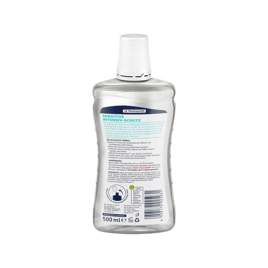 Dontodent  Mundspülung Sensitive Intensiv-Schutz 