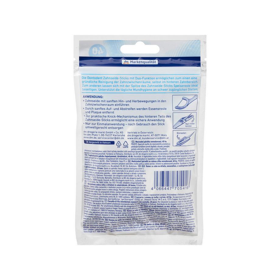 Dontodent  Zahnseide-Sticks Set 