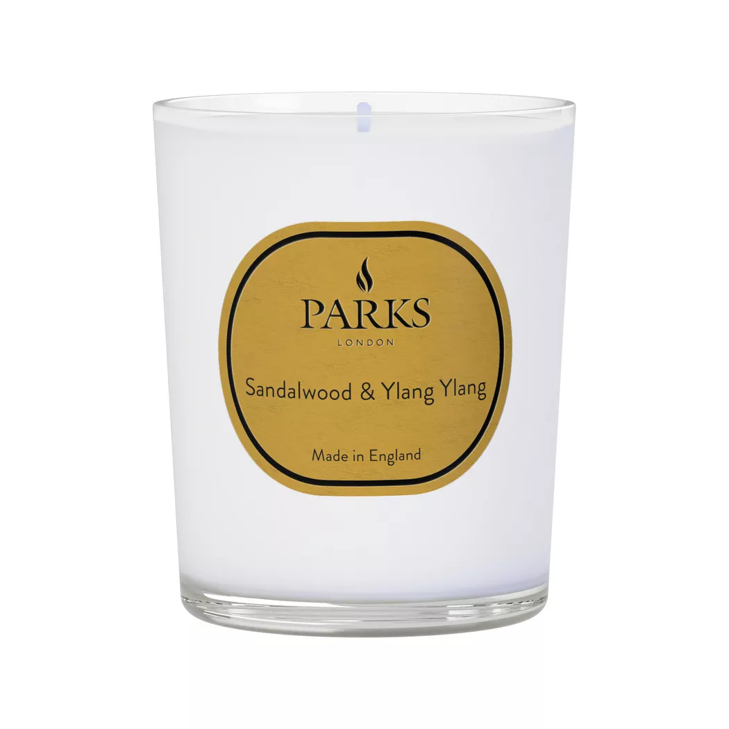 Parks London - Duftkerze im Glas, 180g, Weiss 5