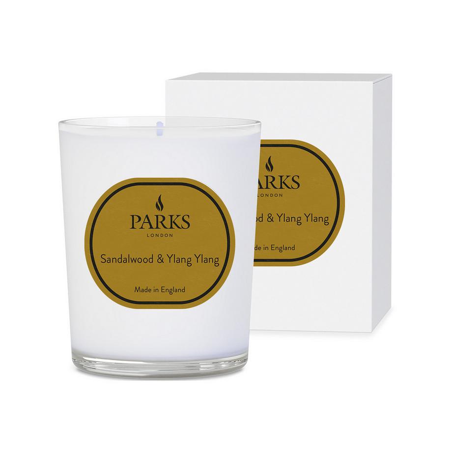 Parks London Duftkerze im Glas Sandalwood & Ylang Ylang 