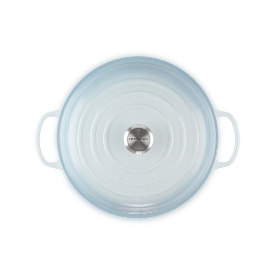 LE CREUSET Cocotte basse Signature, Coastal Blue 