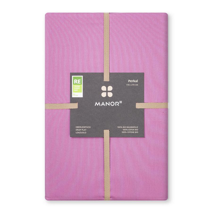 Manor Percale Uni Drap  