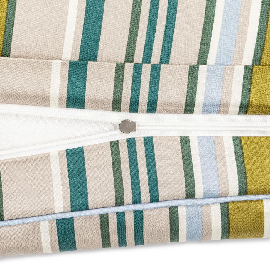 Manor Vilamatsa Housse de couette en satin rayée  