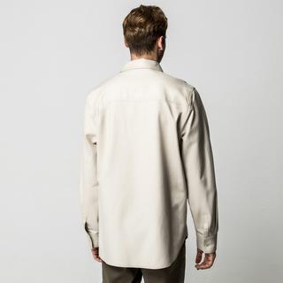 Manor Man Langarm Overshirt mit Brusttaschen  