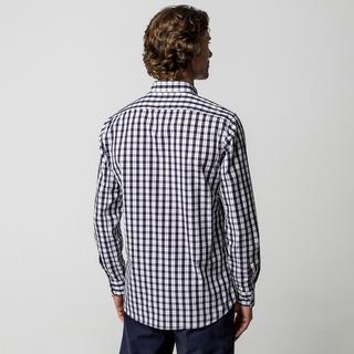 Manor Man Langarm Modern Fit Karomuster Hemd  