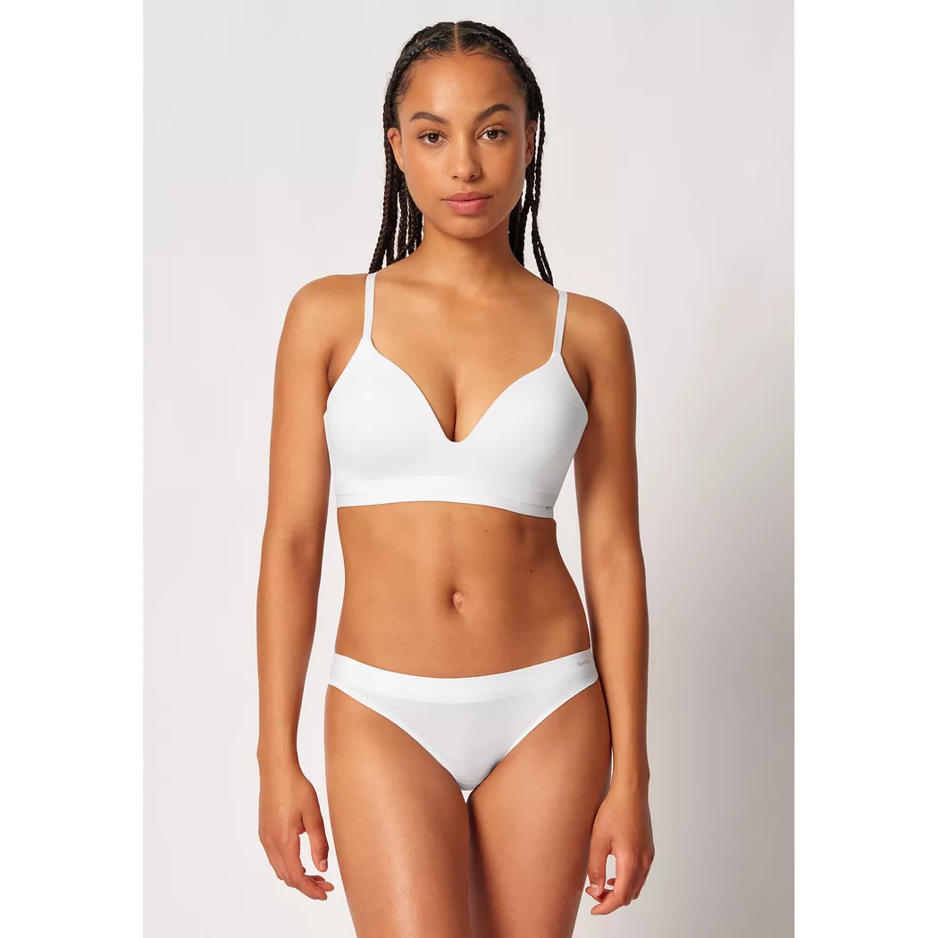 Skiny - Triangle-BH, wattiert, für Damen, Weiss, Größe 85B