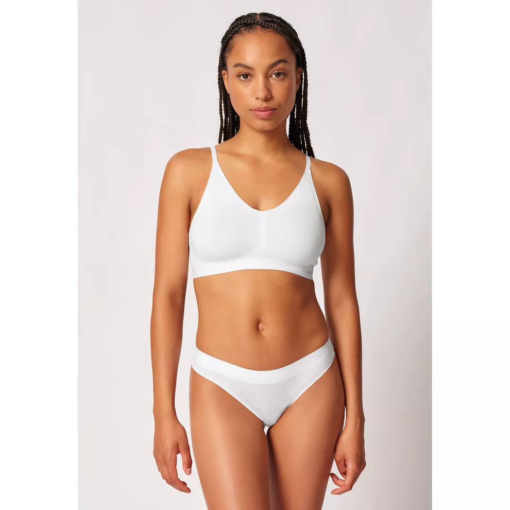 Skiny Classicotton Soft Bra White 42 3