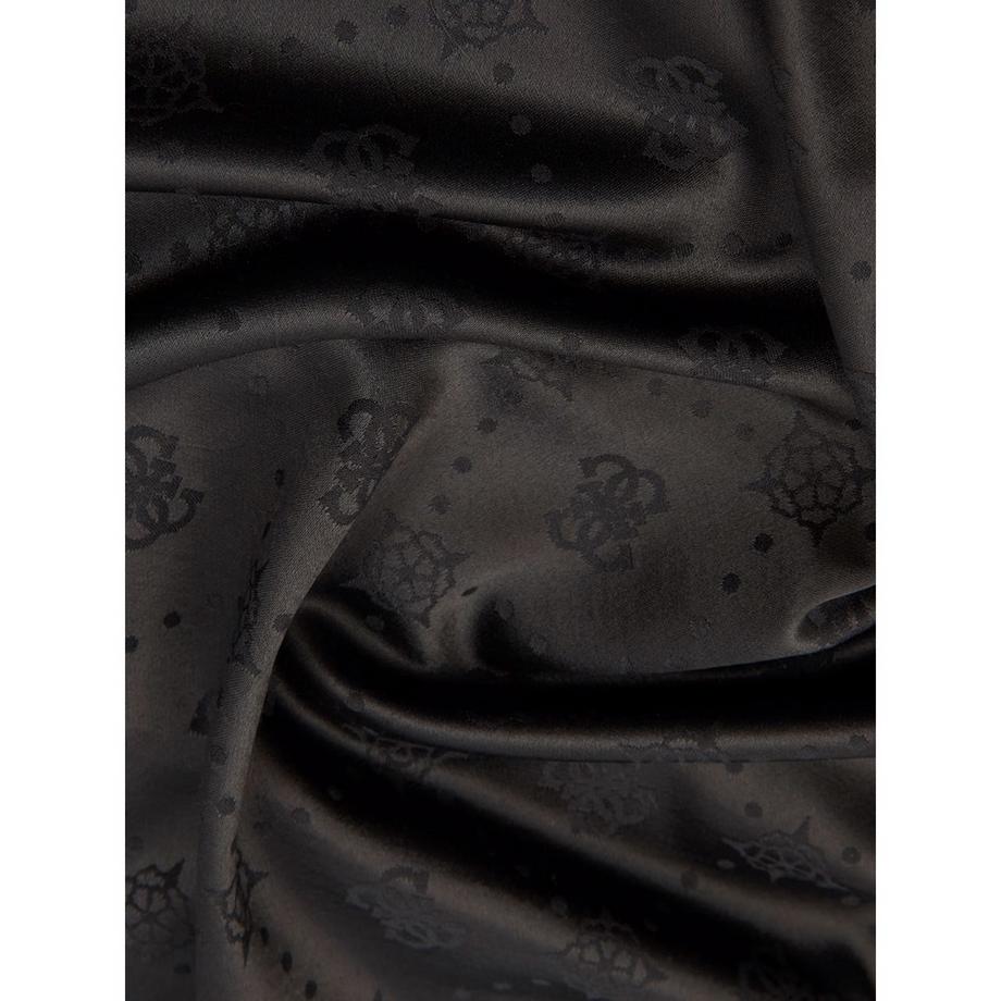 GUESS Sciarpa 4G Logo Motivo Peonia  