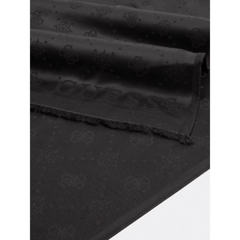 GUESS Sciarpa 4G Logo Motivo Peonia  