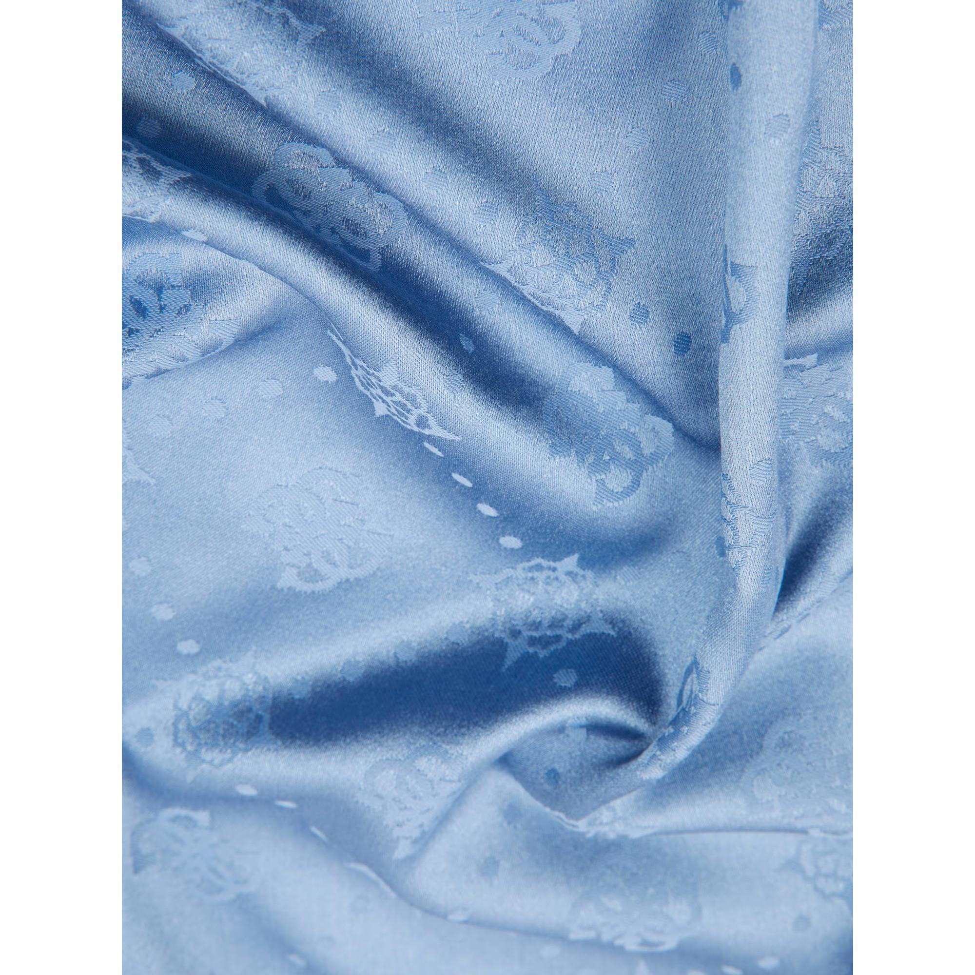 GUESS Echarpe 4G Logo Motif Pivoine  