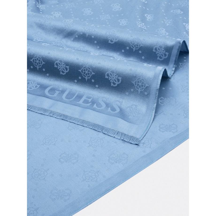 GUESS Echarpe 4G Logo Motif Pivoine  