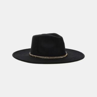 GUESS Chapeau Fedora avec Détail Chaîne  