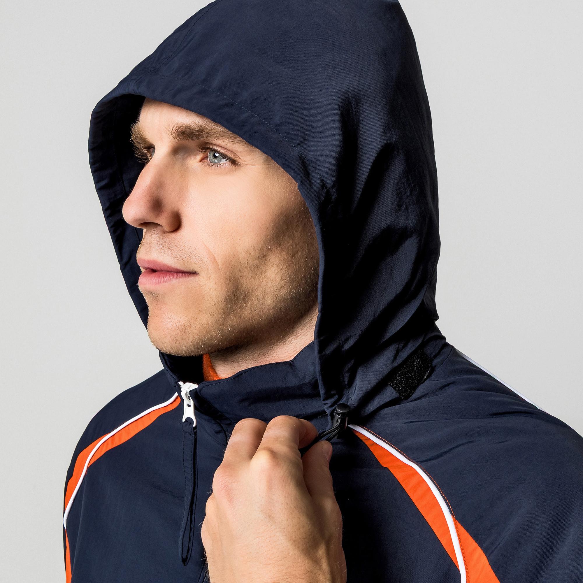 Manor Man Color Block Kapuzenjacke  