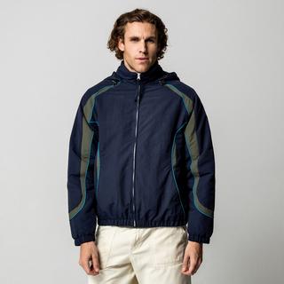 Manor Man Color Block Kapuzenjacke  