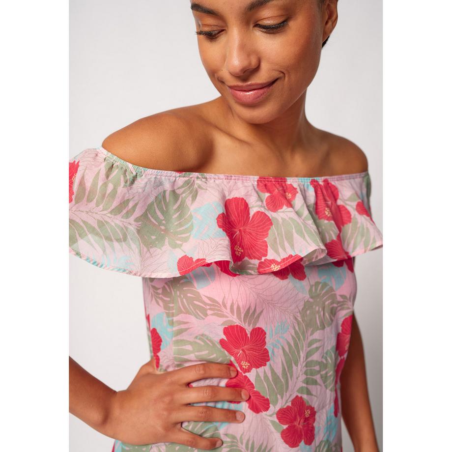 Skiny Seattraction Robe Tunique Manches Courtes  