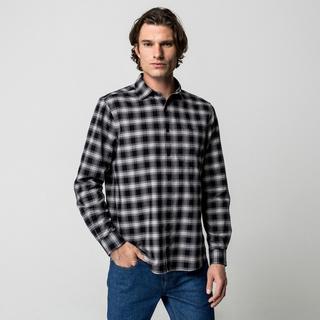 Manor Man Camicia a Quadri Uomo Maniche Lunghe Regular Fit  