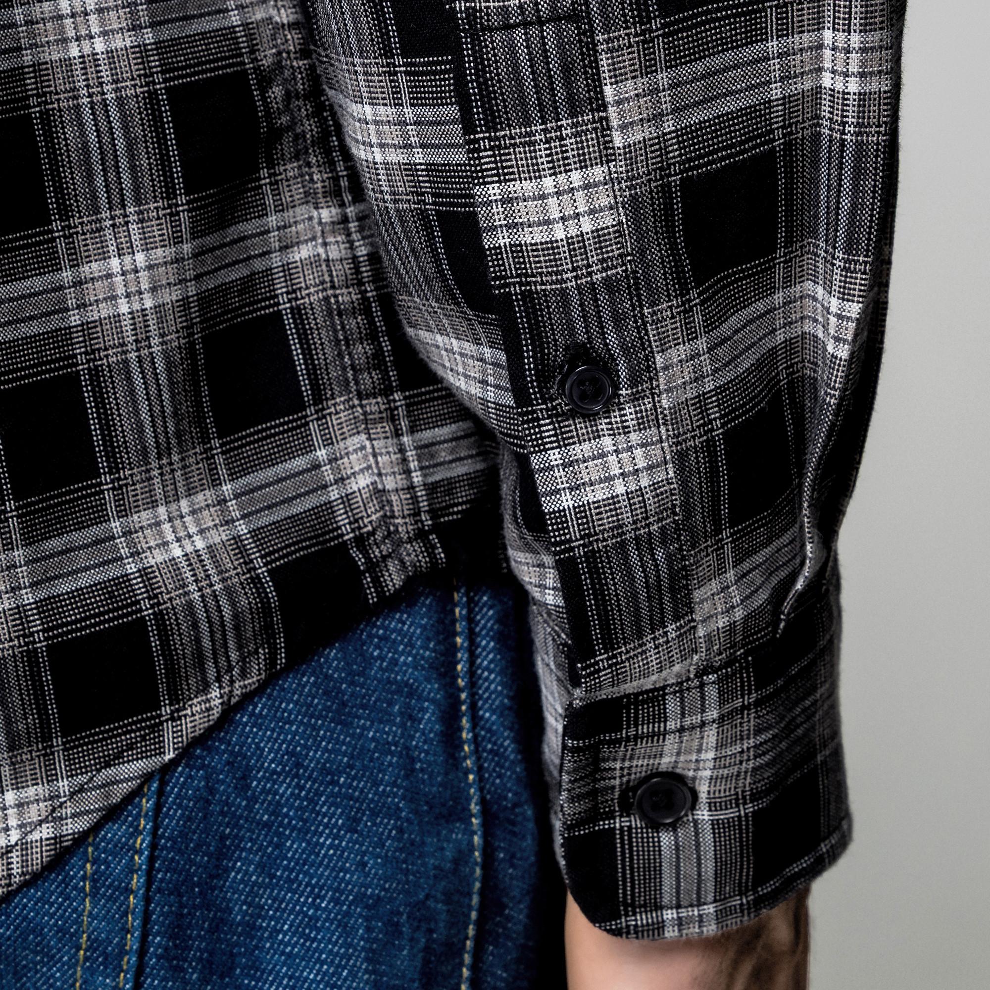 Manor Man Camicia a Quadri Uomo Maniche Lunghe Regular Fit  