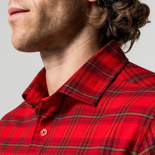 Manor Man Kariertes Langarmhemd Modern Fit  