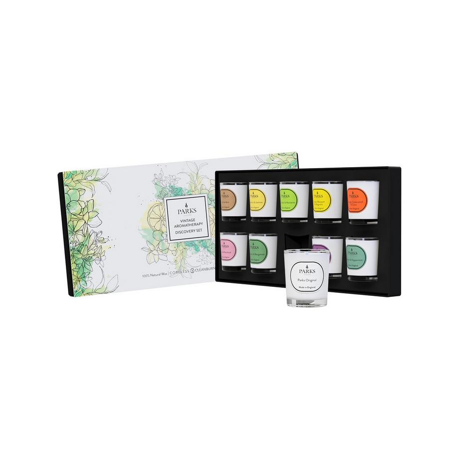 Parks London Bougie parfumée en verre Vintage Aromatherapy 