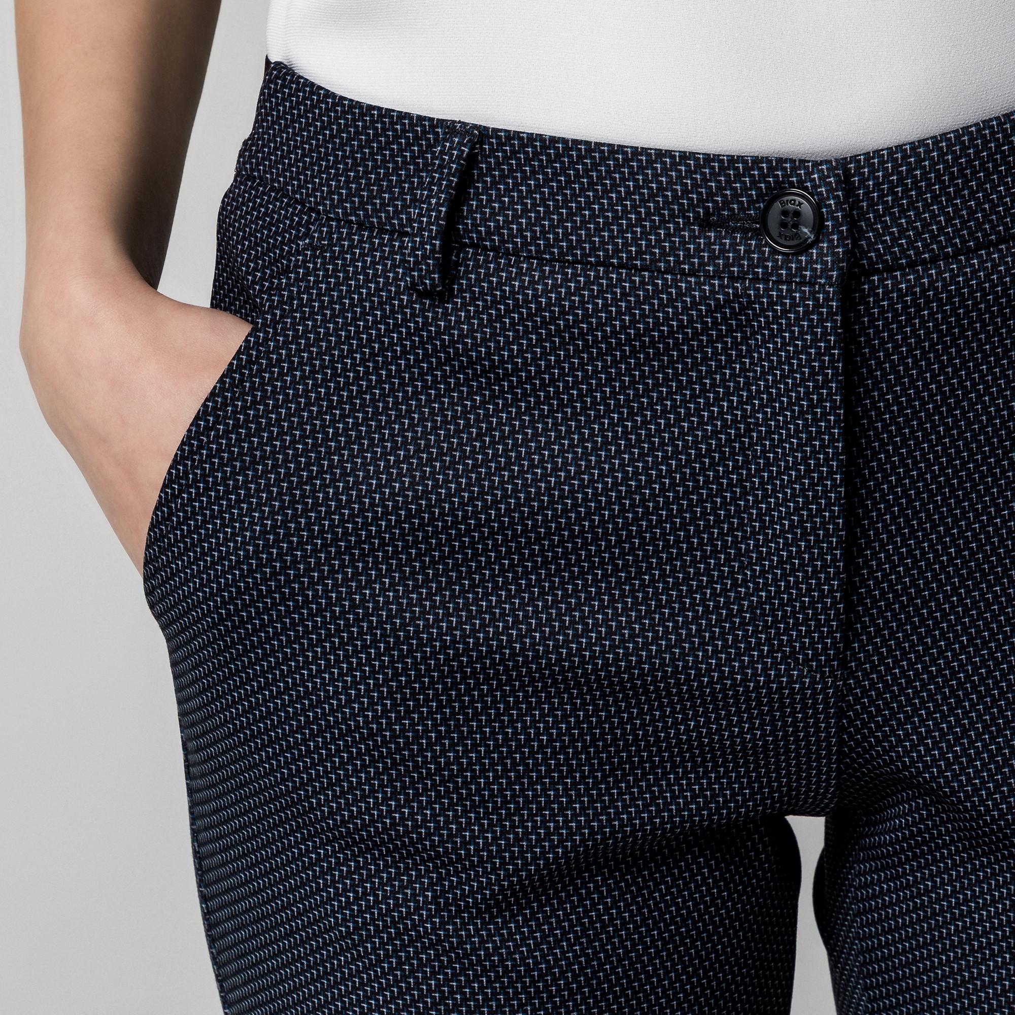 BRAX MARON S Pull On Pantaloni Tapered Fantasia  