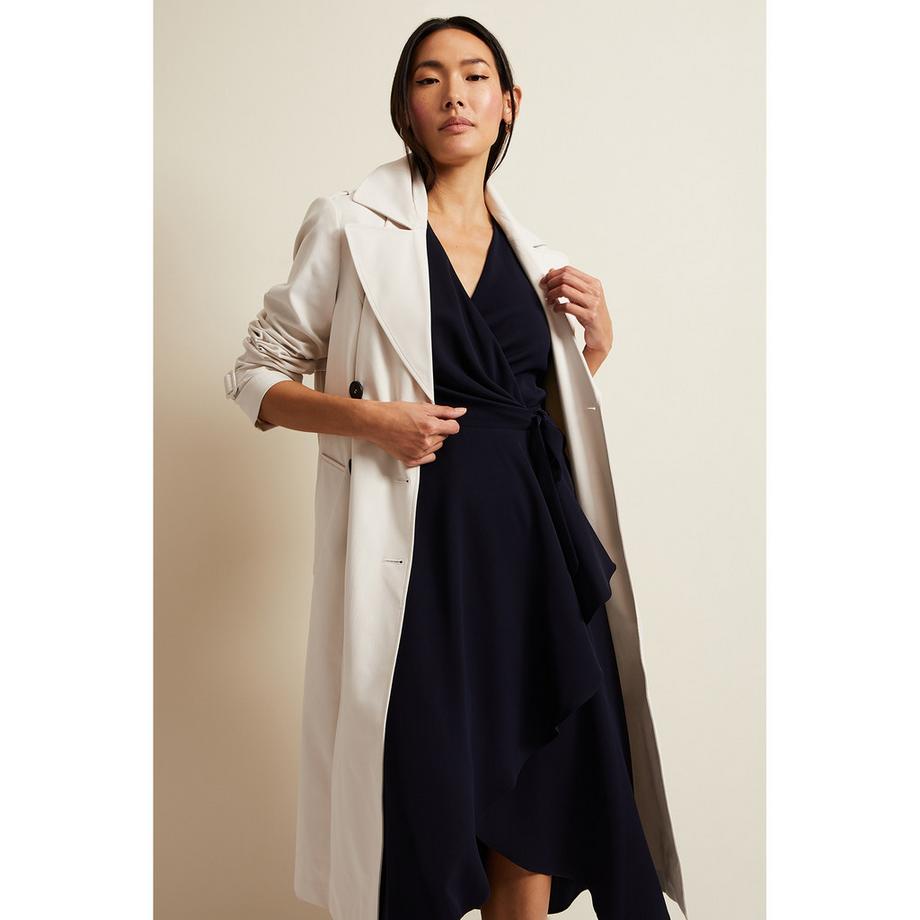 Phase Eight Julissa Vestito Incrociato Maniche Corte  