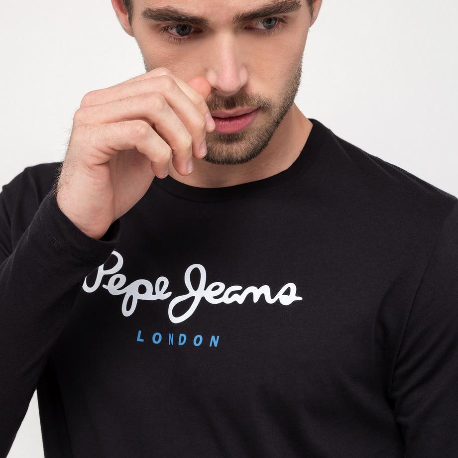Pepe Jeans London Eggo Long N T-Shirt Manches Longues  
