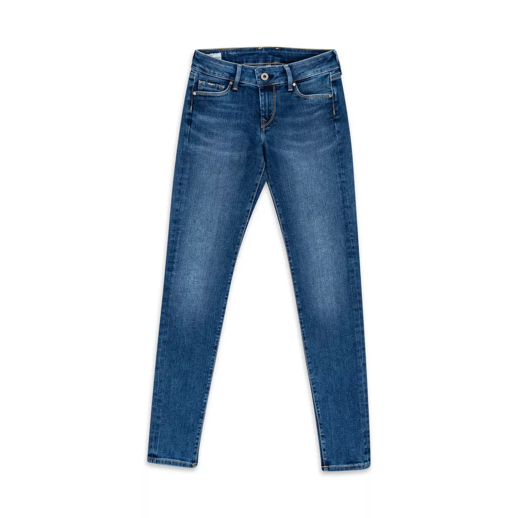 Pepe Jeans London - Jeans, Skinny Fit, für Damen, Blau Denim, Größe W25/L30