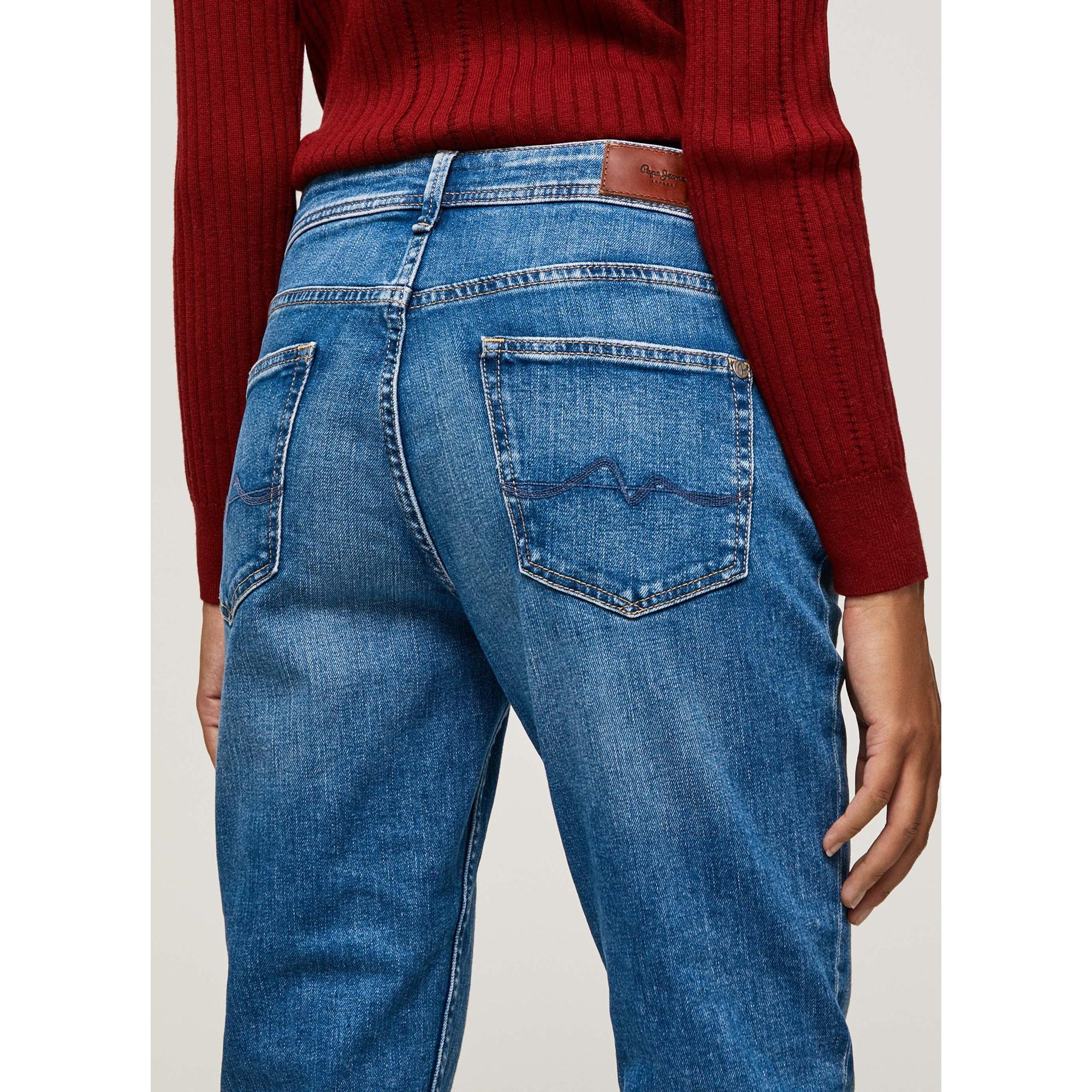 Pepe Jeans London Violet Mom Fit Jeans  