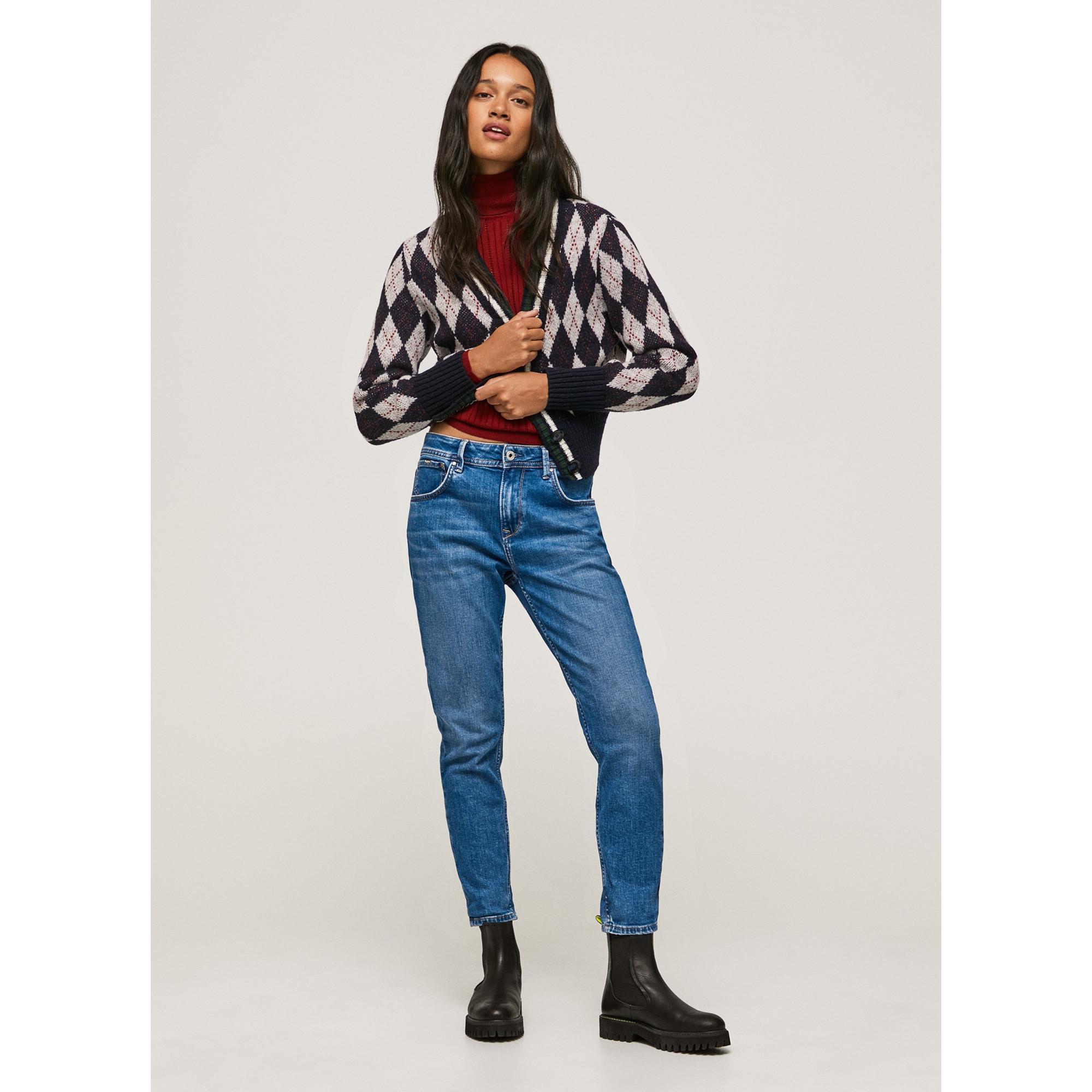 Pepe Jeans London Violet Mom Fit Jeans  