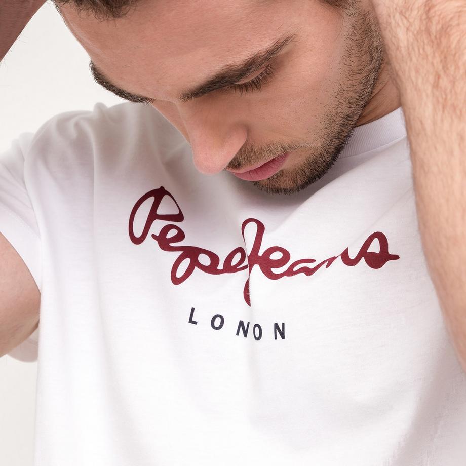 Pepe Jeans London EGGO N T-shirt Stampa Grafica  