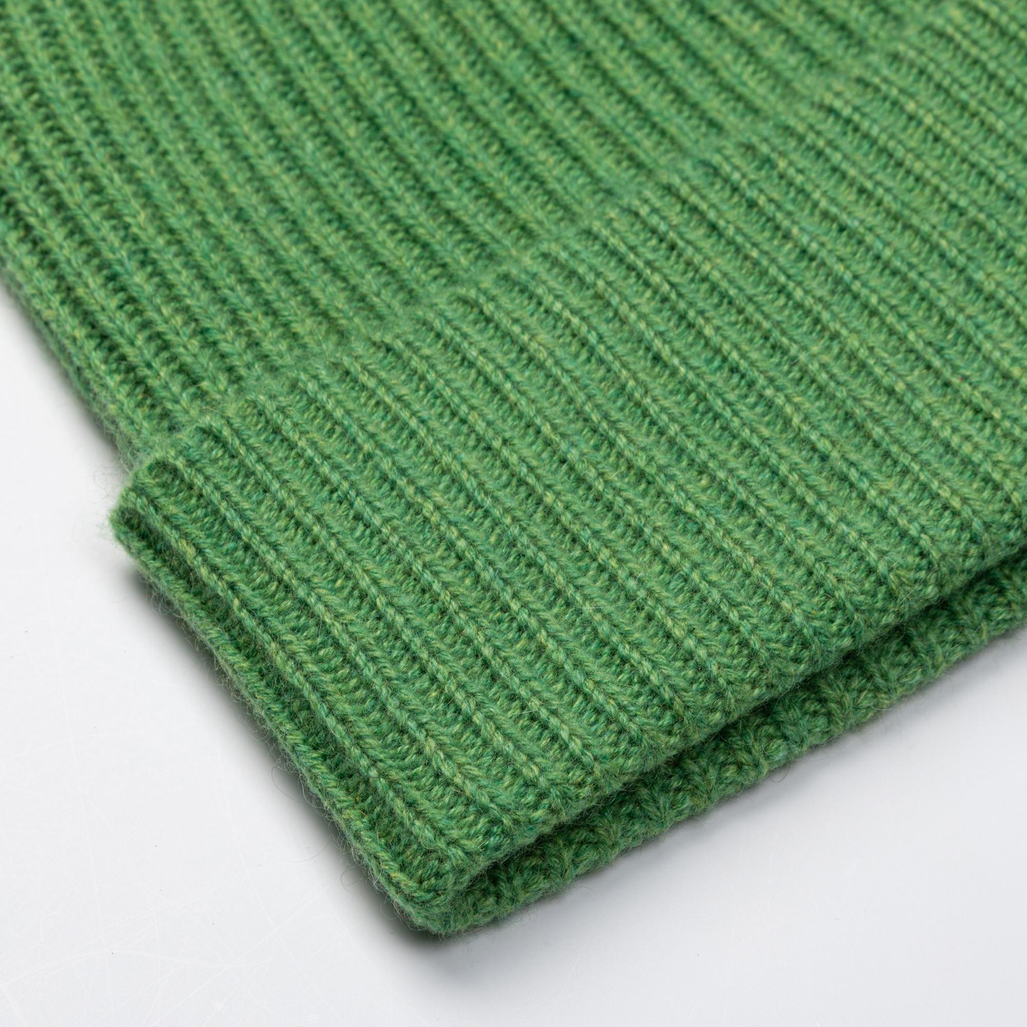 Manor Woman Berretto in cashmere a coste  