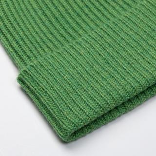 Manor Woman Berretto in cashmere a coste  