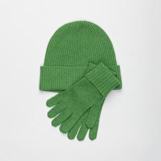 Manor Woman Berretto in cashmere a coste  