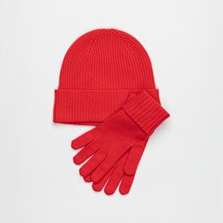 Manor Woman Bonnet en cachemire maille côtelée  