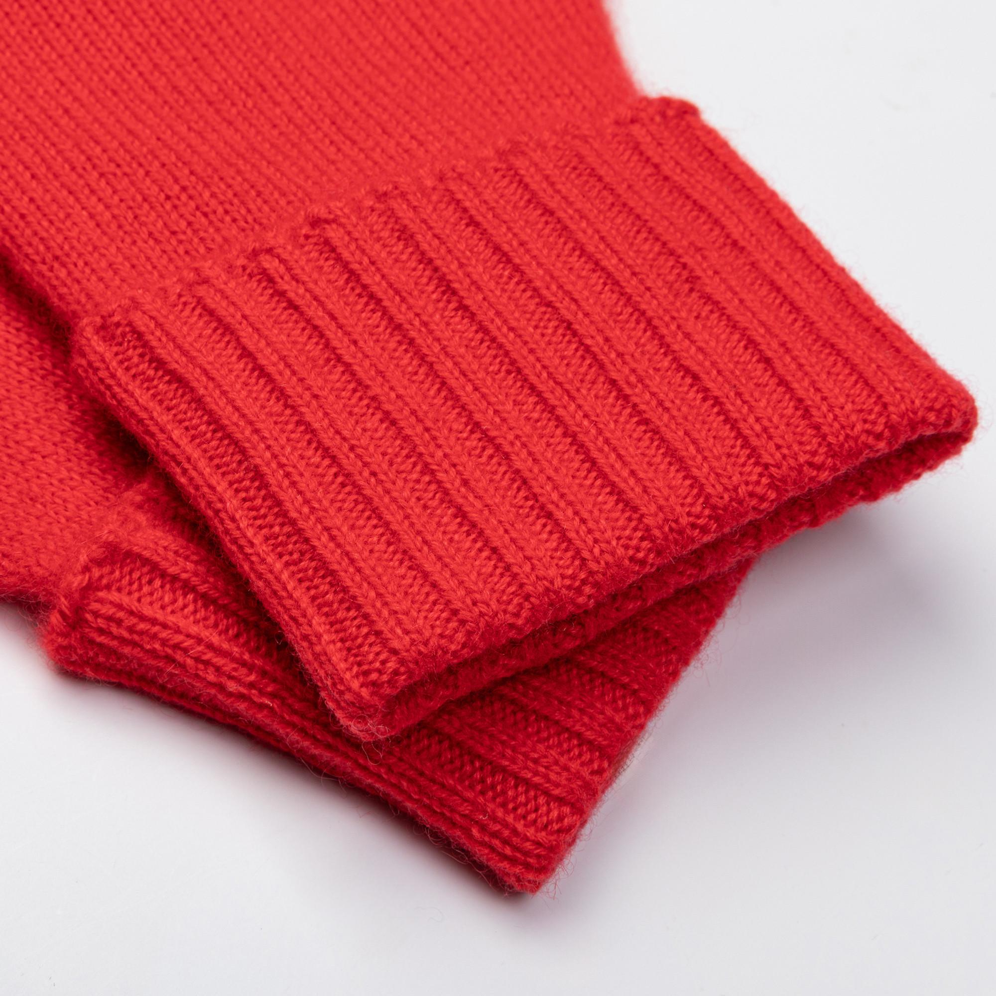 Manor Woman Kaschmir Strick Fingerhandschuhe  