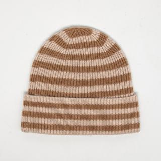 Manor Woman Berretto a costine a righe  