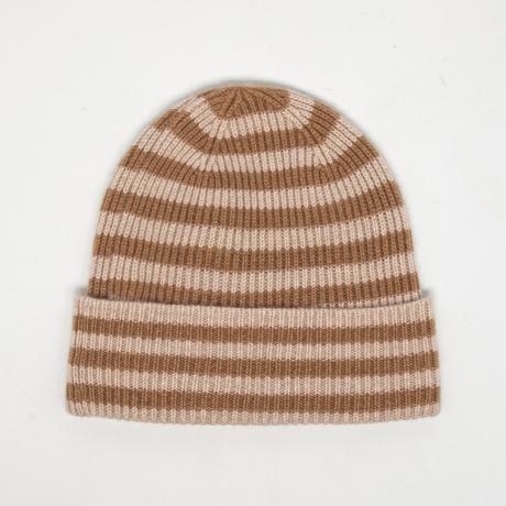 Manor Woman Berretto a costine a righe  