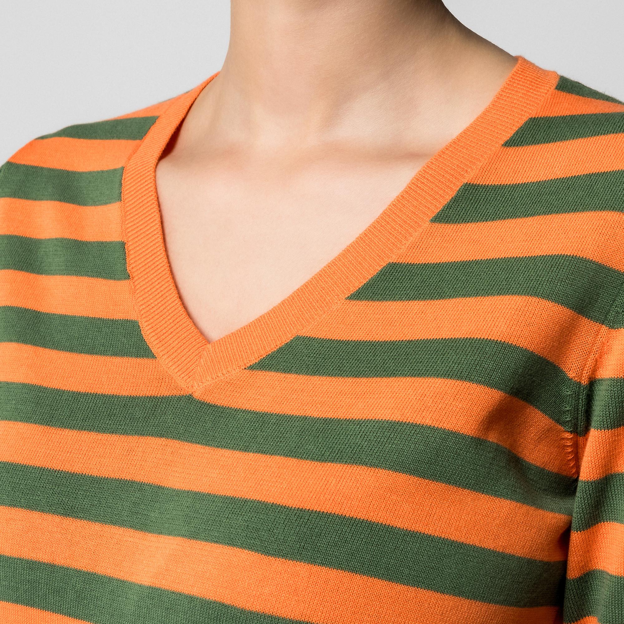 Manor Woman Pullover Col V  