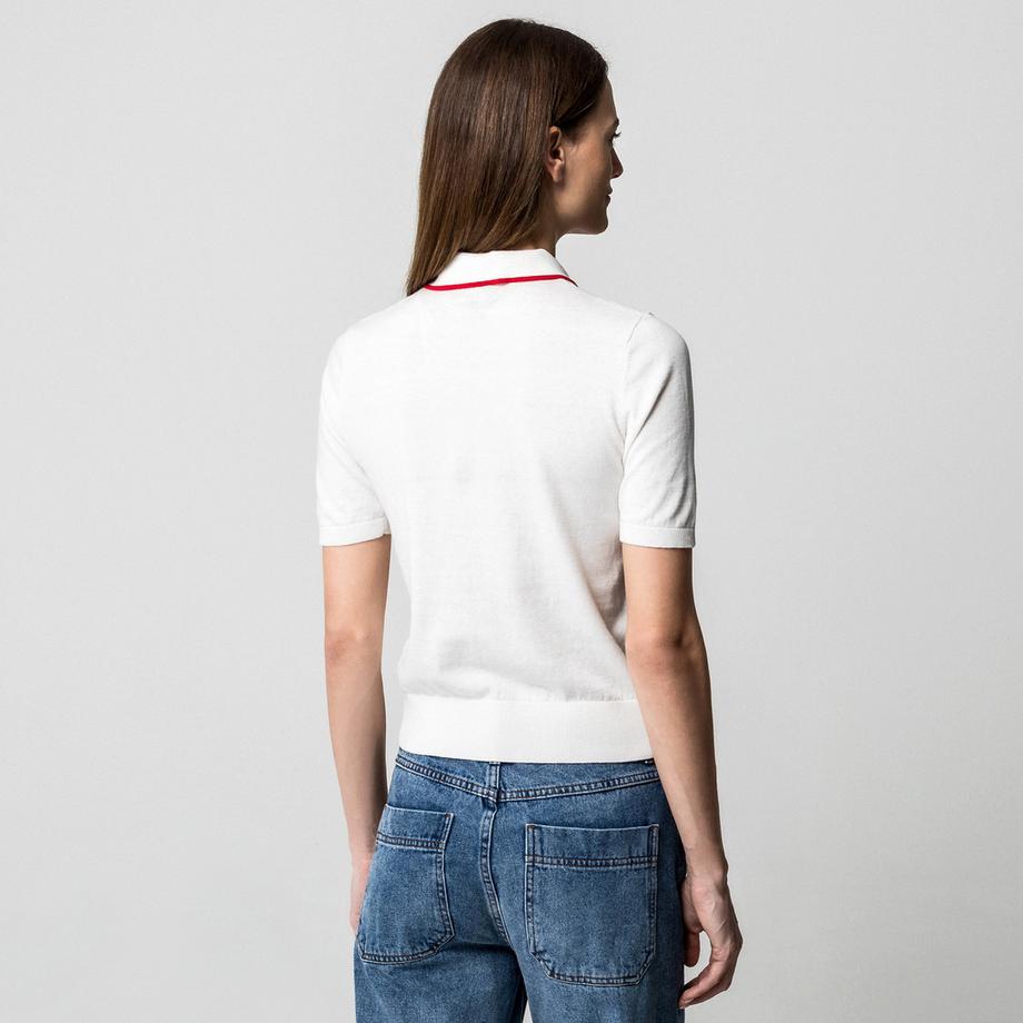 Manor Woman Kurzarm Polo Shirt  