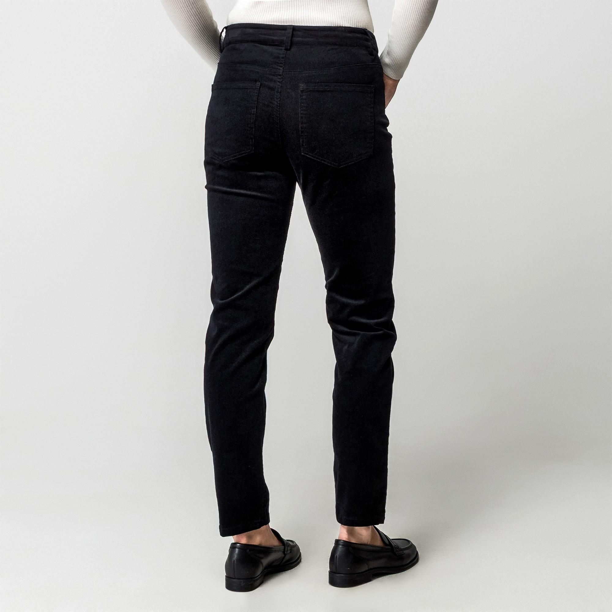 Manor Woman 5-Pocket Manchester Hose Slim Fit  