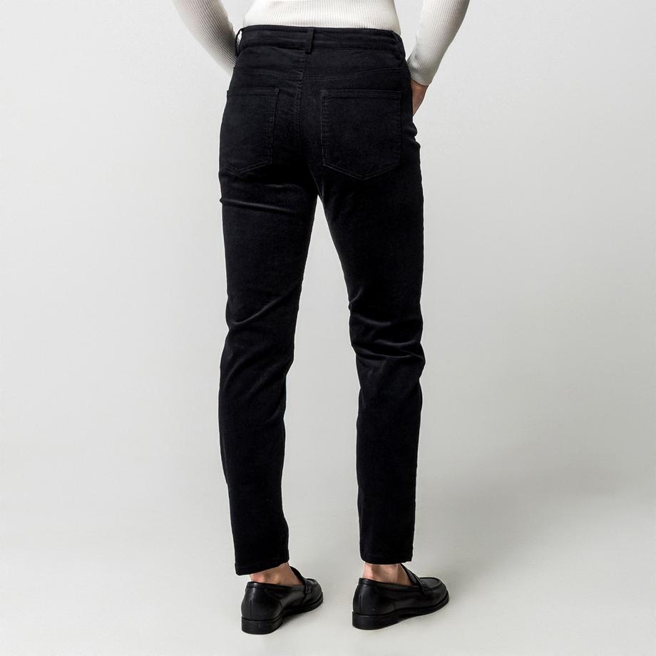 Manor Woman 5-Pocket Manchester Hose Slim Fit  