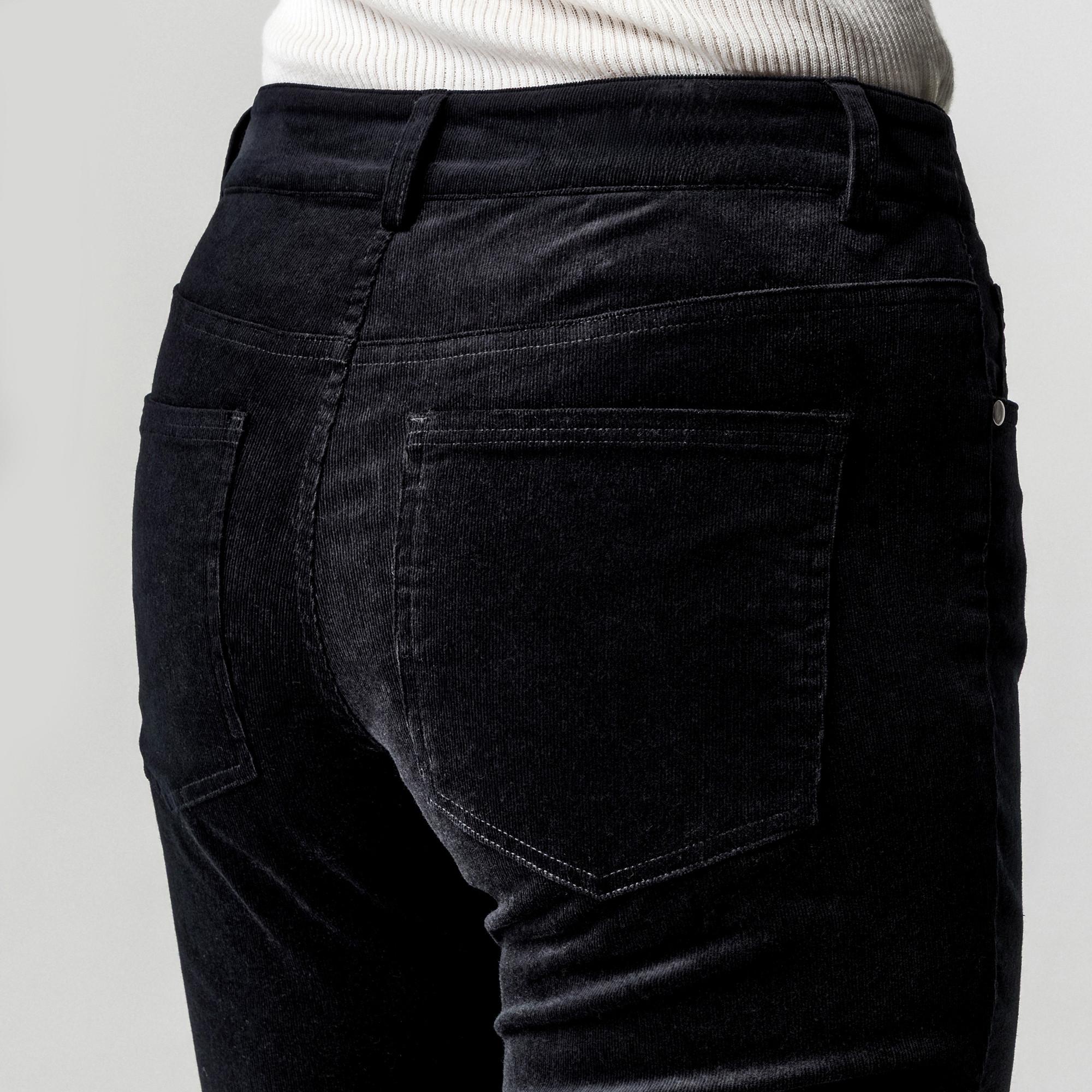 Manor Woman 5-Pocket Manchester Hose Slim Fit  