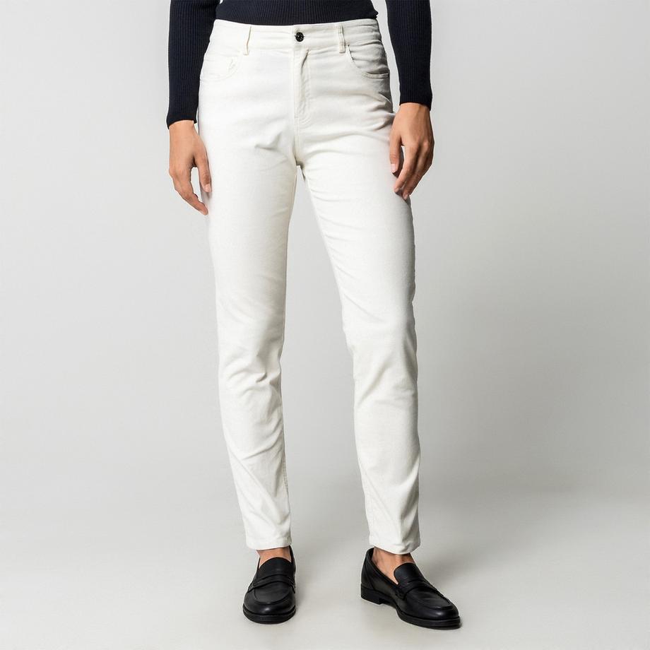 Manor Woman Pantaloni 5 tasche Velluto a coste Slim Fit  