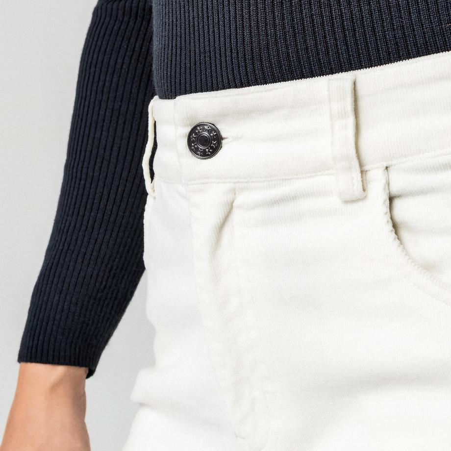 Manor Woman Pantaloni 5 tasche Velluto a coste Slim Fit  