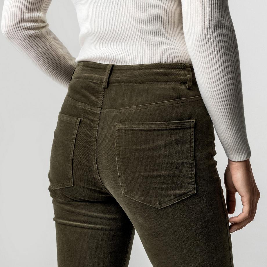Manor Woman 5-Pocket Cordhose Slim Fit  