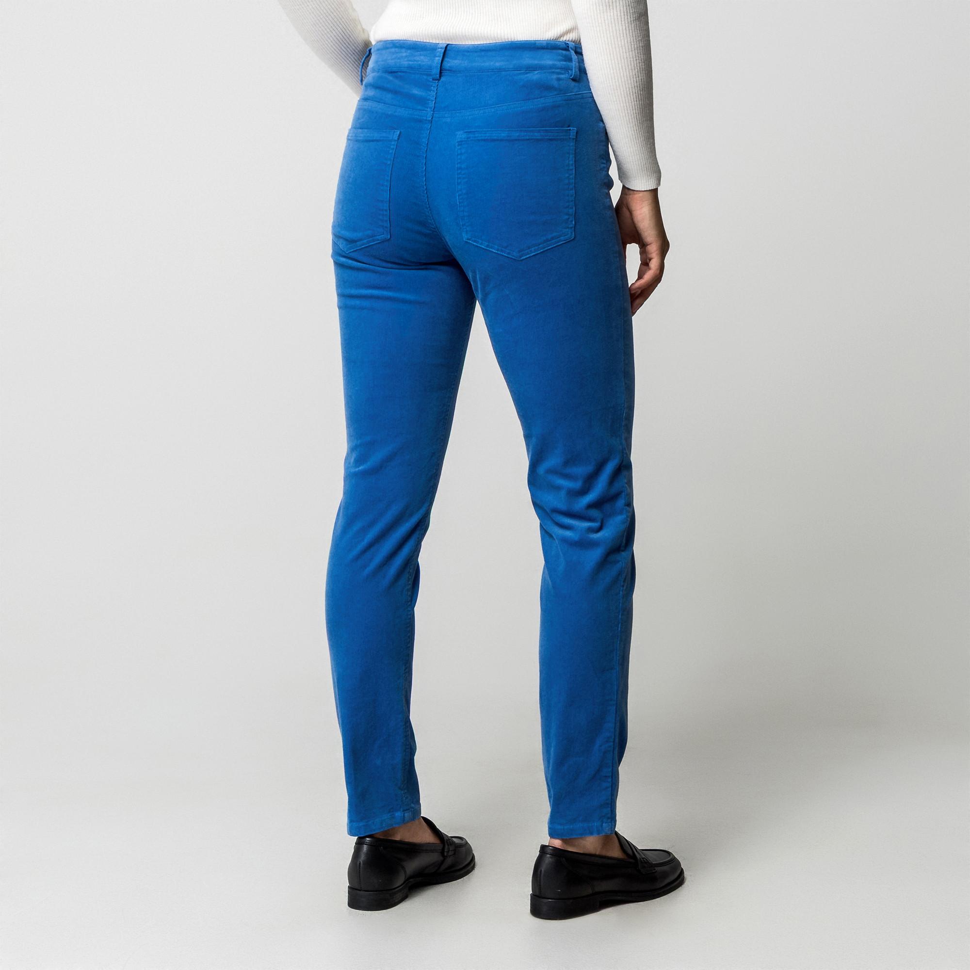 Manor Woman Pantaloni 5 tasche Velluto a coste Slim Fit  