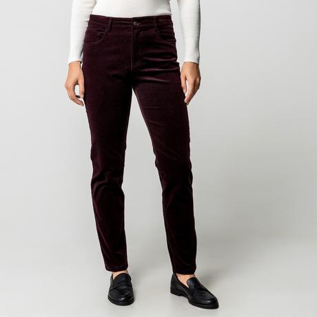 Manor Woman 5-Pocket Manchester Hose Slim Fit  