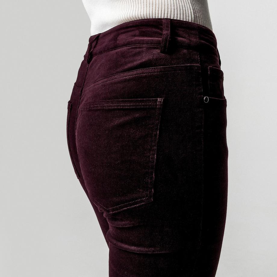 Manor Woman 5-Pocket Cordhose Slim Fit  