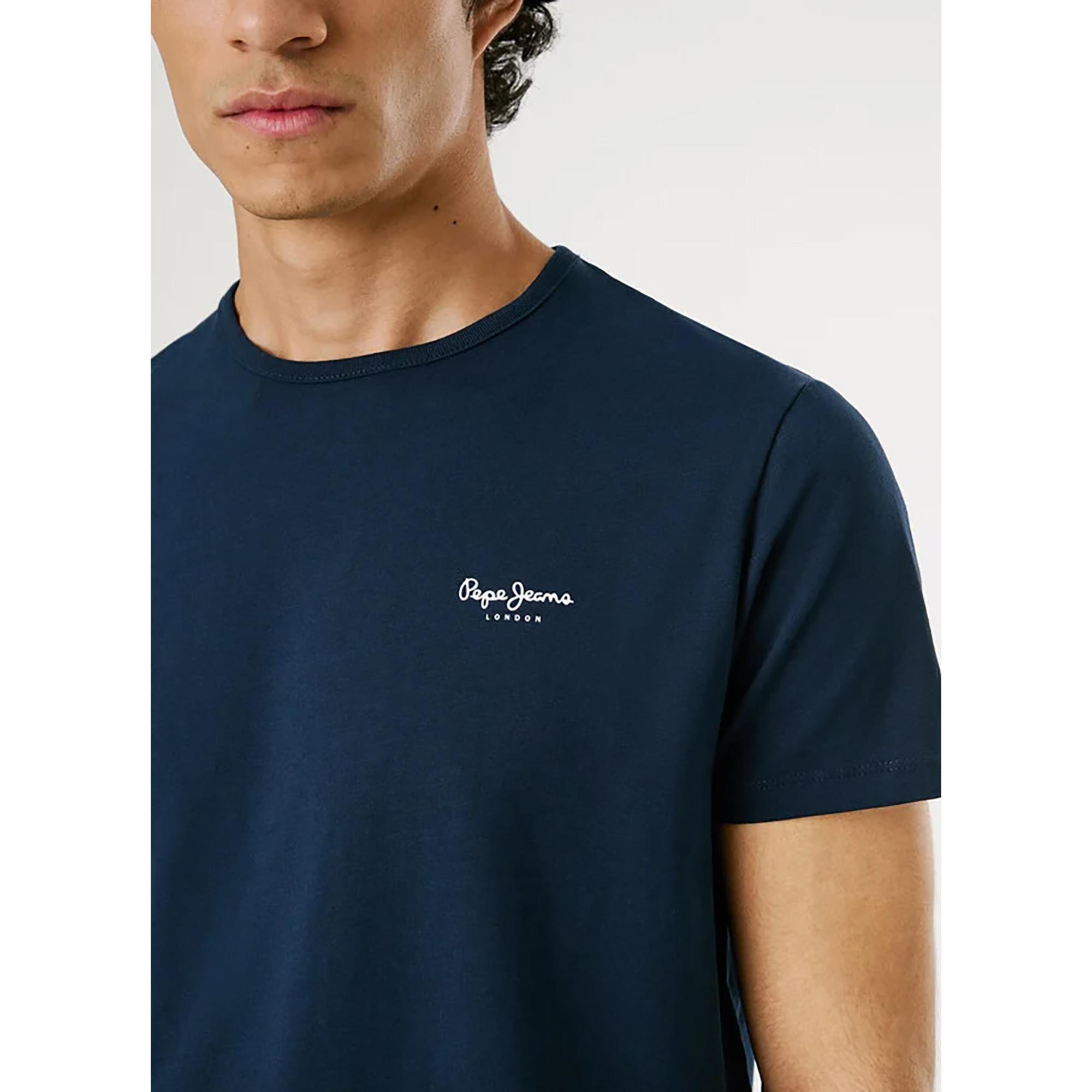 Pepe Jeans London Slim Fit T-Shirt mit Logodruck  