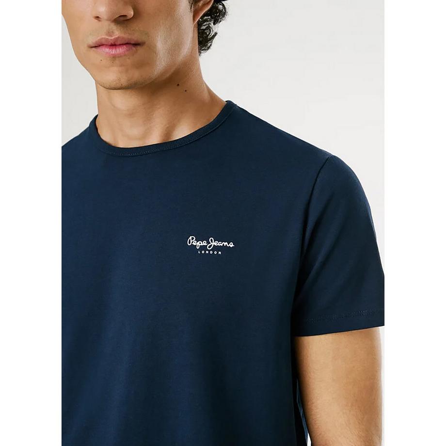 Pepe Jeans London Slim Fit Logo Print T-Shirt  